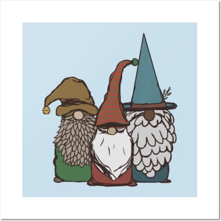 Christmas Gnomes Posters and Art